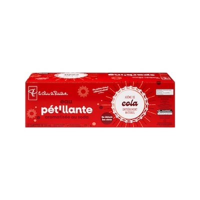 le Choix du Président Eau pétillante aromatisée au soda, arôme de cola 12x355.0 ml, 1,83 $/100ml
