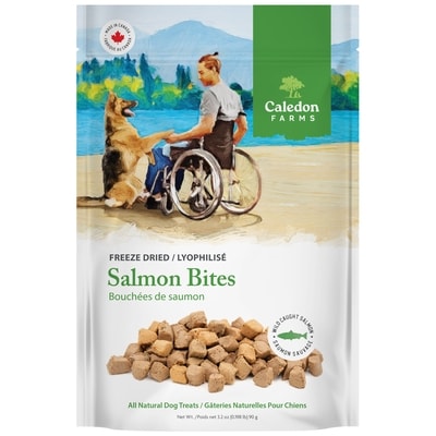 Caledon Farms Salmon Bites - Freeze Dried 90 g, $12.21/100g