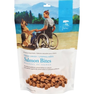Caledon Farms All Natural Dog Treats Salmon Bites 90 g, $11.66/100g