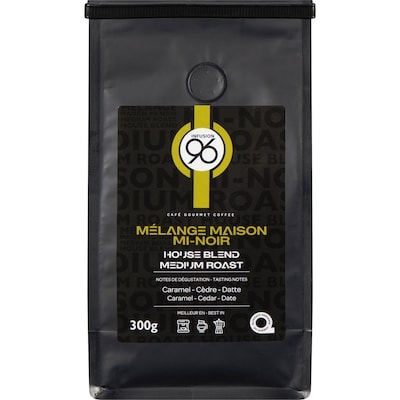 Infusion 96 Café gourmet mélange maison mi-noir 300 g, 4,66 $/100g