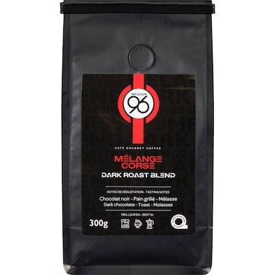 Infusion 96 Gourmet Coffee Dark Roast Blend 300 g, $5.66/100g