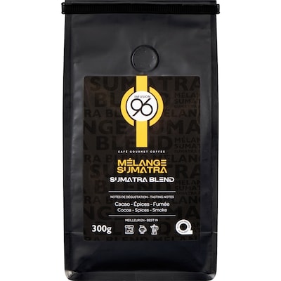 Infusion 96 Gourmet Coffee Sumatra Blend 300 g, $4.66/100g