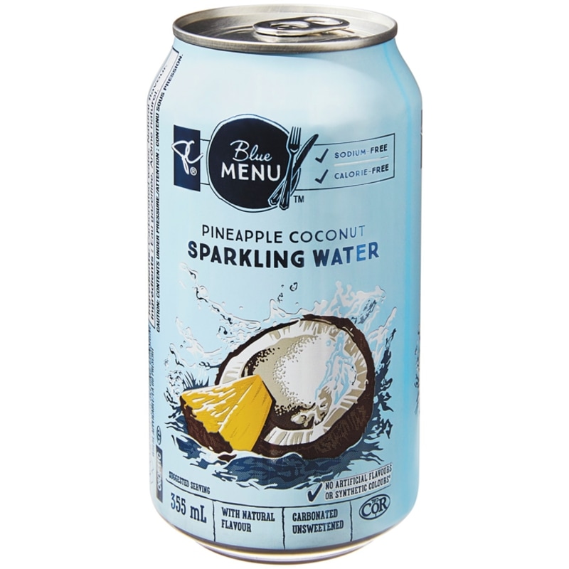 Sparkling Water, Pineapple Coconut