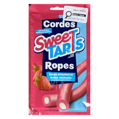 Wonka Ropes Candy Tangy Strawberry 141 g, $2.48/100g