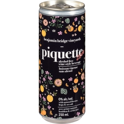 null Alcohol Free Wine-Style Beverage 250 ml, $1.40/100ml