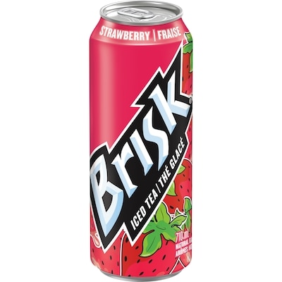 Brisk Strawberry Iced Tea 710 ml, $0.25/100ml