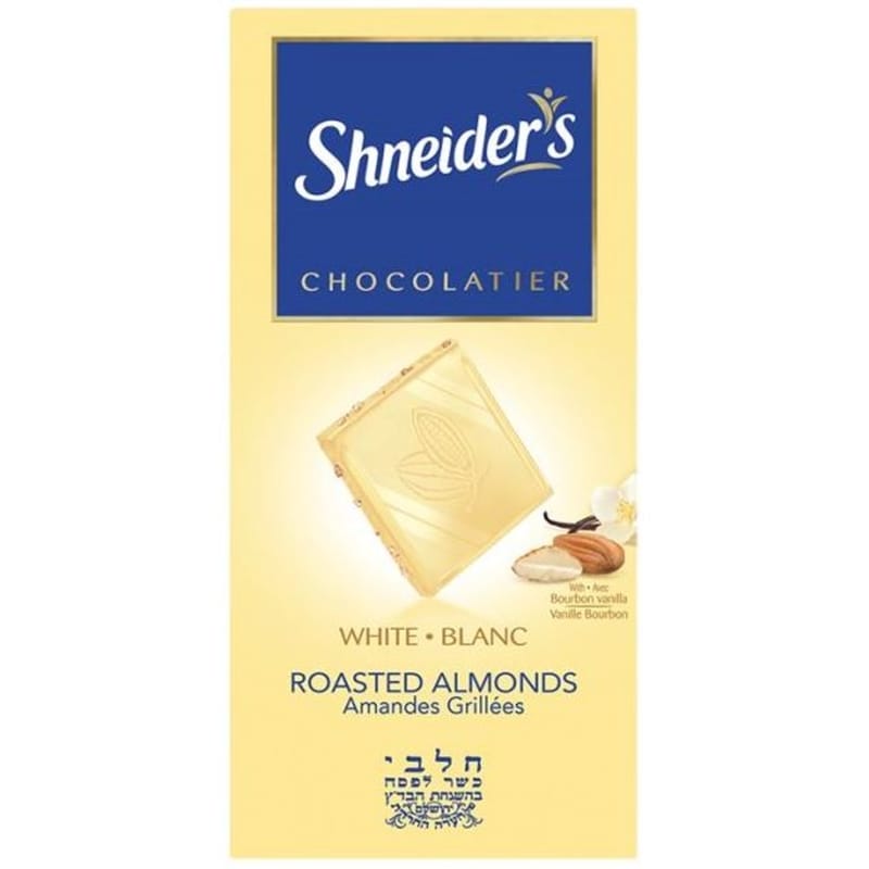 White Chocolate with Roasted Almonds