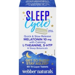 Sleep Cycle Melatonin 10 Mg L-Theanine, 5-Htp