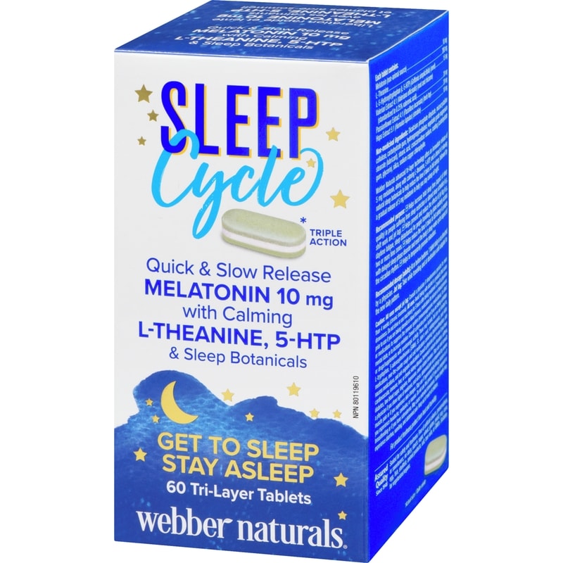 Sleep Cycle Melatonin 10 Mg L-Theanine, 5-Htp