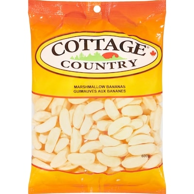 Cottage Country Guimauves aux bananes 600 g, 1,50 $/100g