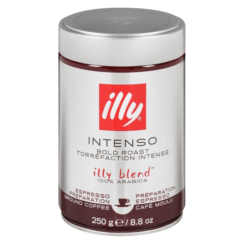 Illy Blend Ground Coffee Intenso Bold Roast