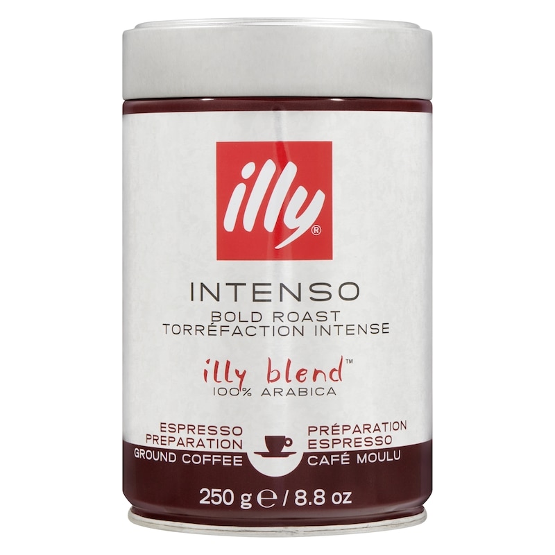 Illy Blend Ground Coffee Intenso Bold Roast