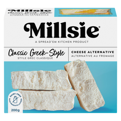 Spread 'Em Kitchen Co. Cheese Alternative Classic Greek-Style 200 g, $6.00/100g