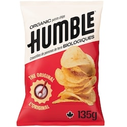Humble Croustilles biologiques L’original 135 g, 3,70 $/100g