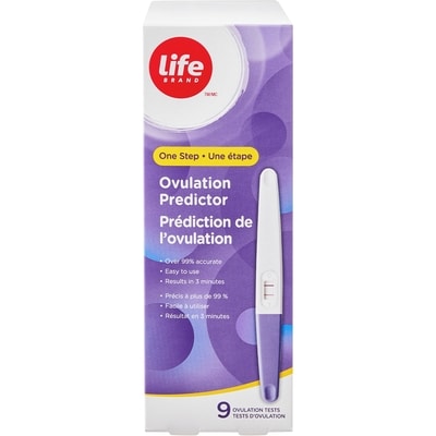 Life Brand Ovulation Predictor 9 ea, $3.44/1ea