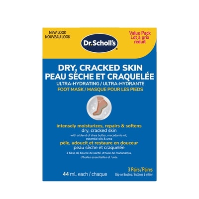 Dr Scholls Ultra Hydrating Foot Mask Value Pack 3 ea, $6.00/1ea
