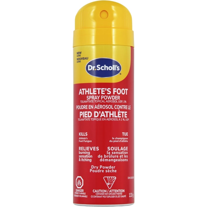 Dr Scholls Athlete's Foot Spray Powder 133 g Fortinos