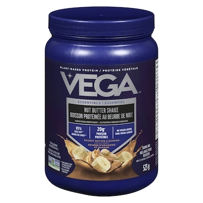 Vega Drink Mix Peanut Butter & Banana 523 g, $6.69/100g