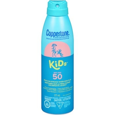 Coppertone Kids SPF 50 Spray Suncreen 177 ml, $9.60/100ml