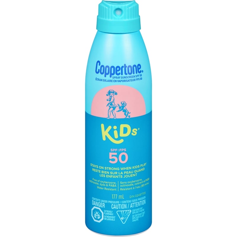 Kids SPF 50 Spray Suncreen
