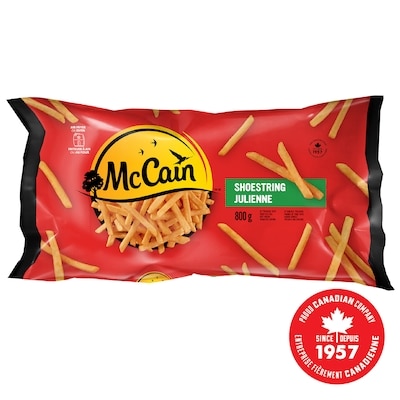 McCain Shoestring Fries 800 g, $0.31/100g