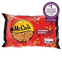 McCain Diced Hashbrowns 800 g, $0.44/100g