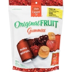 Naturally Flavoured Candy Original Fruit Gummies Medley