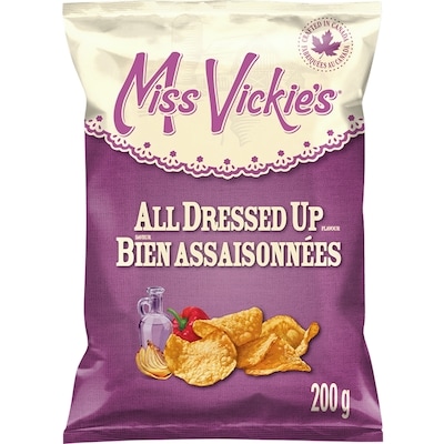 Miss Vickie’s Assaisonnées Croustilles 200 g, 2,25 $/100g