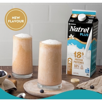 Natrel Plus 1% Lactose Free Vanilla Enriched Milk 