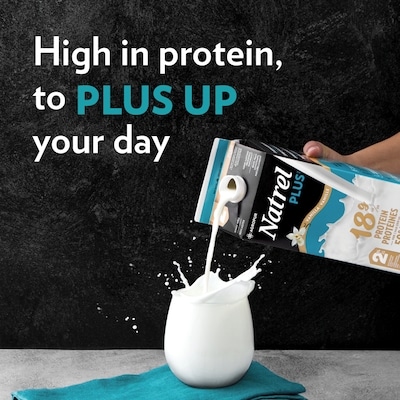 Natrel Plus 1% Lactose Free Vanilla Enriched Milk 