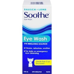 Bausch+Lomb Soothe Eye Wash 120 ml, $5.83/100ml