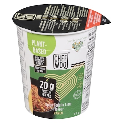 Chef Woo Ramen, Spicy Tequila Lime Flavour 71 g, $3.51/100g