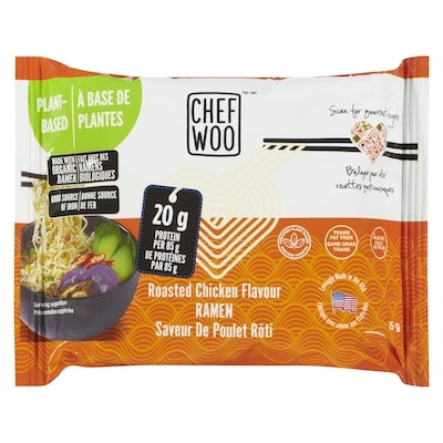 Chef Woo Ramen, Roasted Chicken Flavour 85 g, $2.34/100g