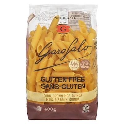 Garofalo Gluten Free Pasta Penne Rigate 400 g, $1.37/100g