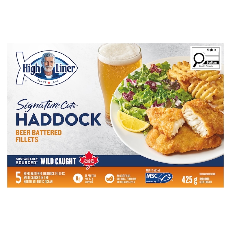 Signature Cuts Beer Battered Haddock