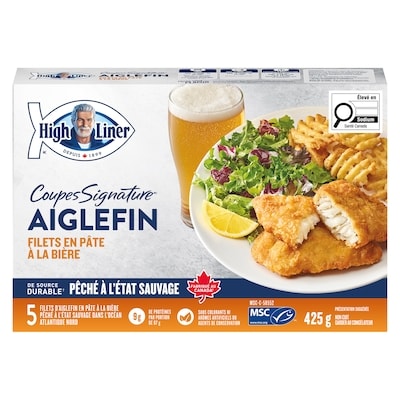 High Liner Coupes Signature Aiglefin en pâte à la bière 425 g, 4,70 $/100g