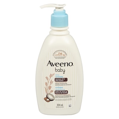 Aveeno Baby Daily Moisturizing Cream Coconut Scented 354 ml, $4.23/100ml