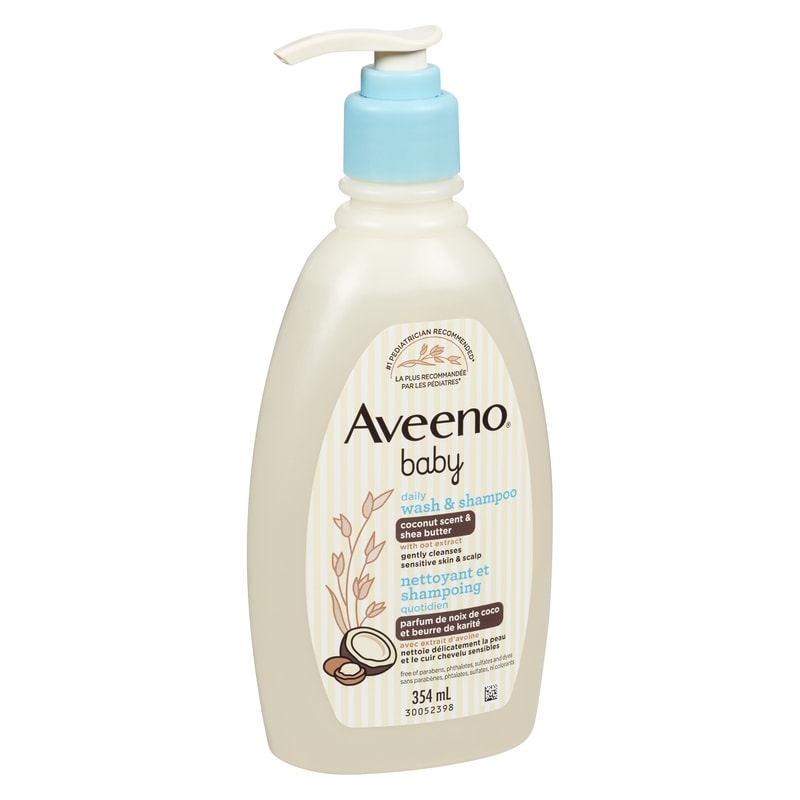 Baby Daily Moisturizing Wash & Shampoo Coconut Scented