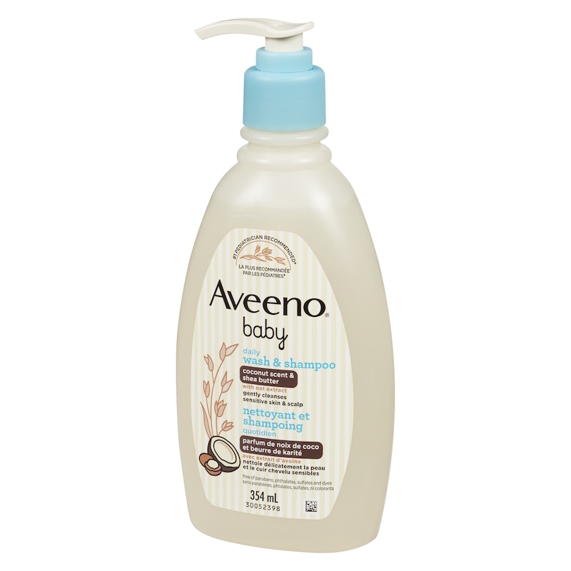 Baby Daily Moisturizing Wash & Shampoo Coconut Scented