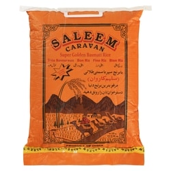 Saleem Caravan Super Golden Basmati Rice, 10 lbs 4.536 kg, $0.35/100g
