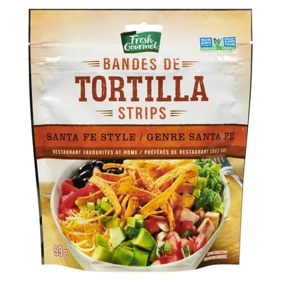 Fresh Gourmet Bandes de tortilla santa fe 99 g, 4,84 $/100g