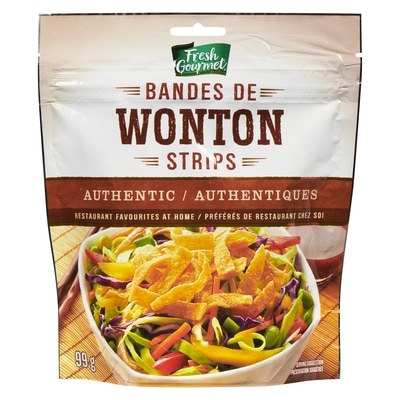 Fresh Gourmet Wontonstrips Authentic 99 g, $5.55/100g