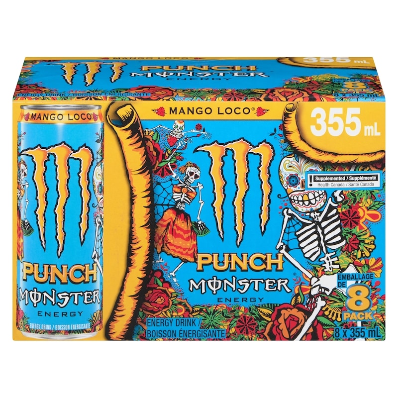 Punch Energy Drink Mango Loco