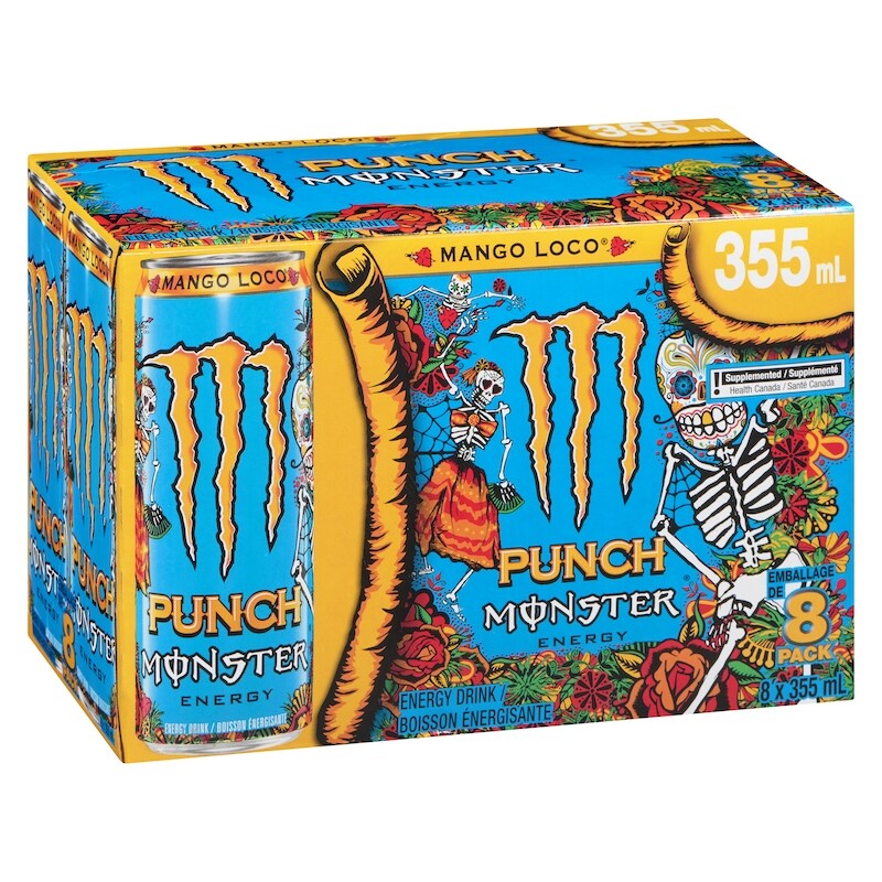 Punch Energy Drink Mango Loco