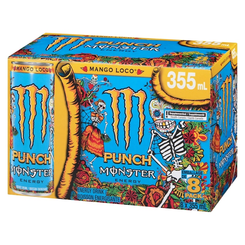 Punch Energy Drink Mango Loco
