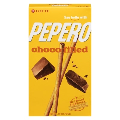 Lotte Pepero- Cookies Filled With Chocolate 50 g, $2.58/100g