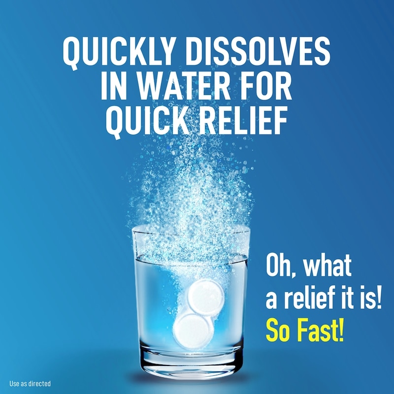 Extra Strength Antacid Heartburn Relief Effervescent Tablets