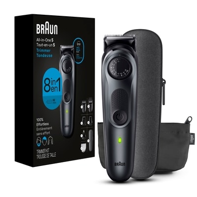 Braun Enswemble de tondeuse, 8-en-1, 100 % sans effort 1 ea, 74,99 $/1ch