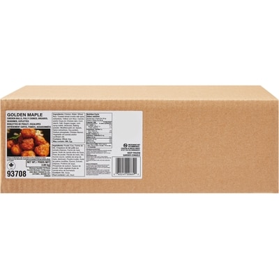 null Golden Maple Breaded Chicken Balls 3 kg, $0.73/100g