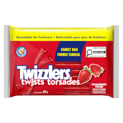 Twizzlers Twists Candy Strawberry Family Bag 680 g, $0.88/100g